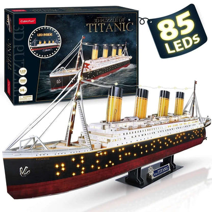 Pirate Ship Jigsaw Puzzle with LED Light AE-Onlineshop